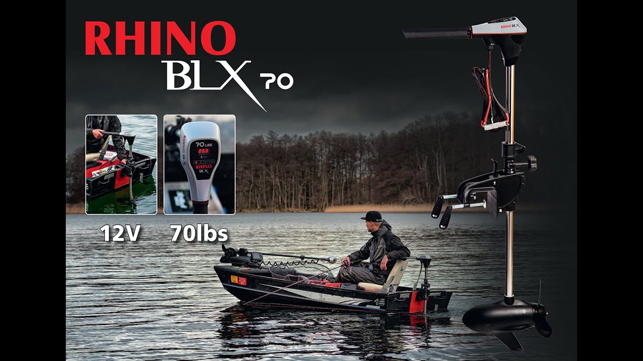 Rhino BLX 70 Electric Outboard Motor Black 9930070