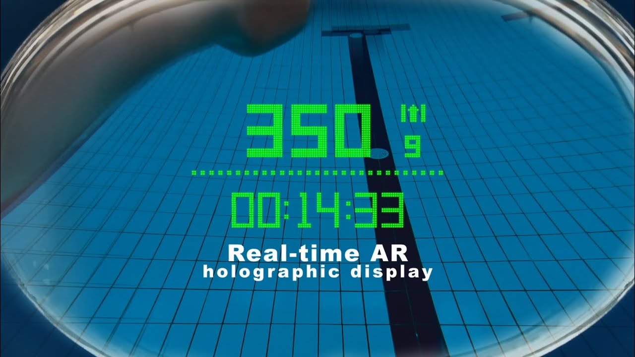 Holoswim Smart swimming goggles black