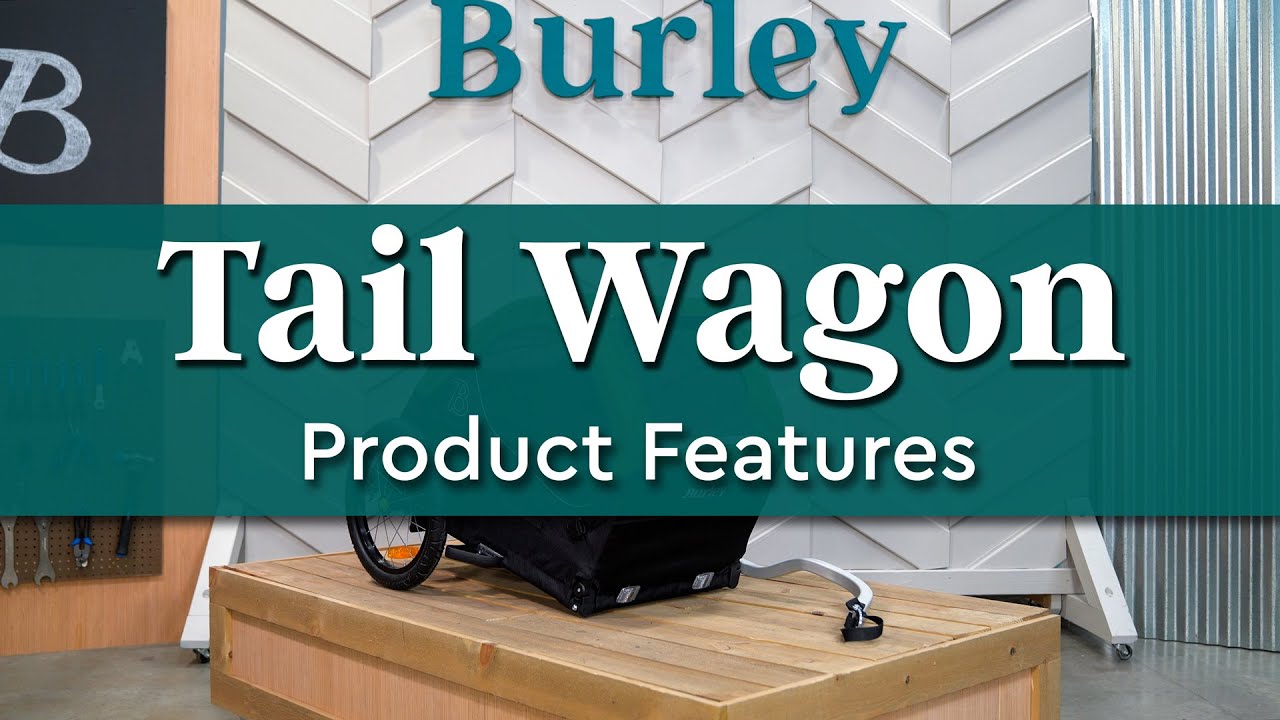 Burley Tail Wagon yellow dog bike trailer BU-947104