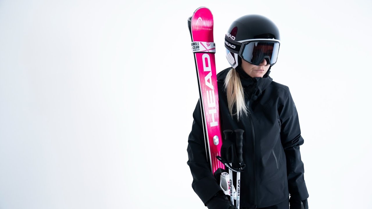 Alpine skis HEAD WC Rebels e-Race Pro RP WCR 14 + bindings Freeflex 14 GW 75 Years pink