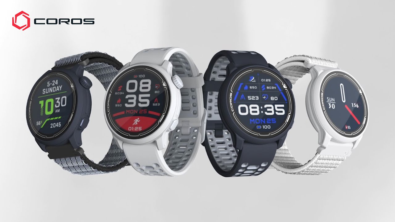COROS PACE 2 Premium GPS Nylon Band white WPACE2.N watch