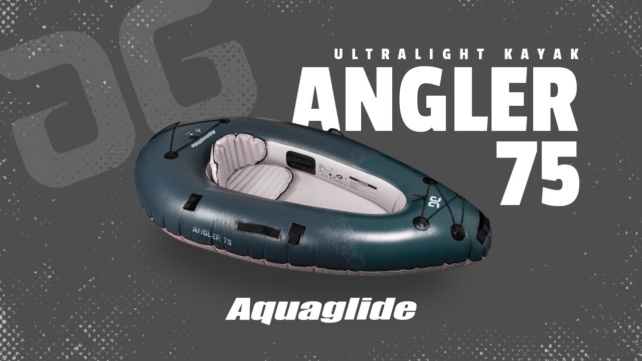 Aquaglide Backwoods Angler 75 grey 584121108 1-person inflatable kayak