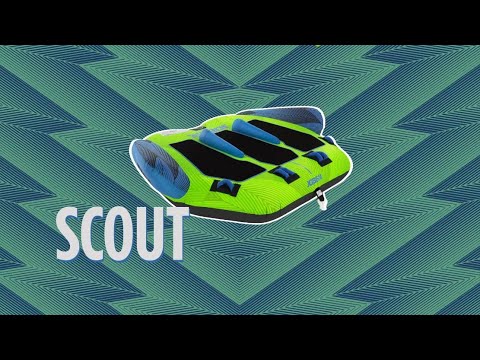 JOBE Scout 2P blue-green towing float 230220005
