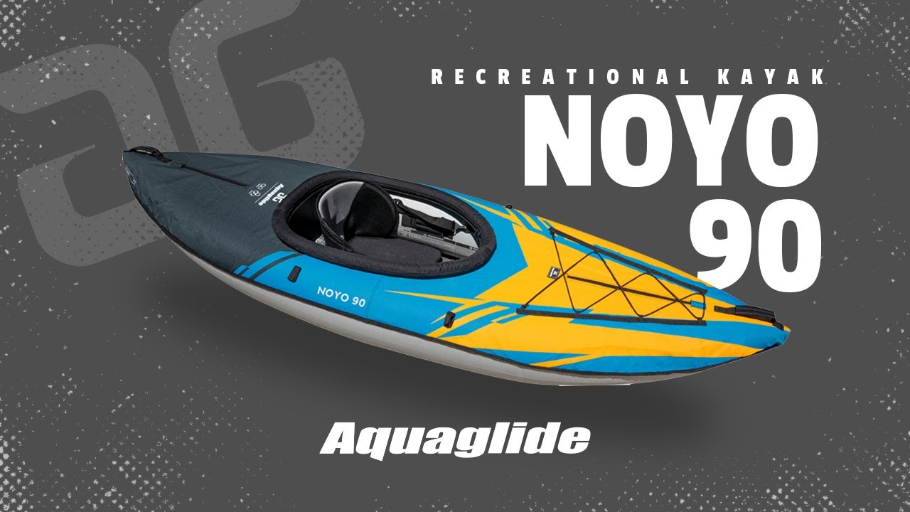 Aquaglide Noyo 90 blue 584119111 1-person inflatable kayak