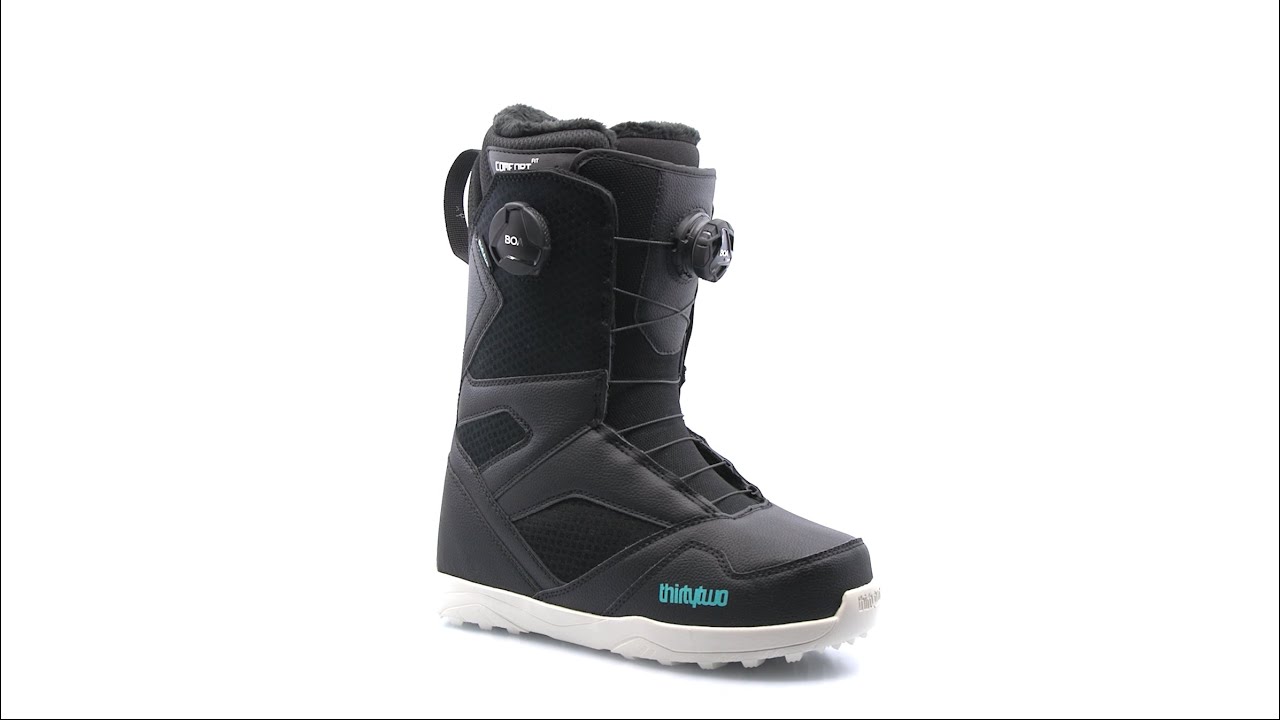 Women's snowboard boots ThirtyTwo Stw Double Boa W'S '22 black 8205000229