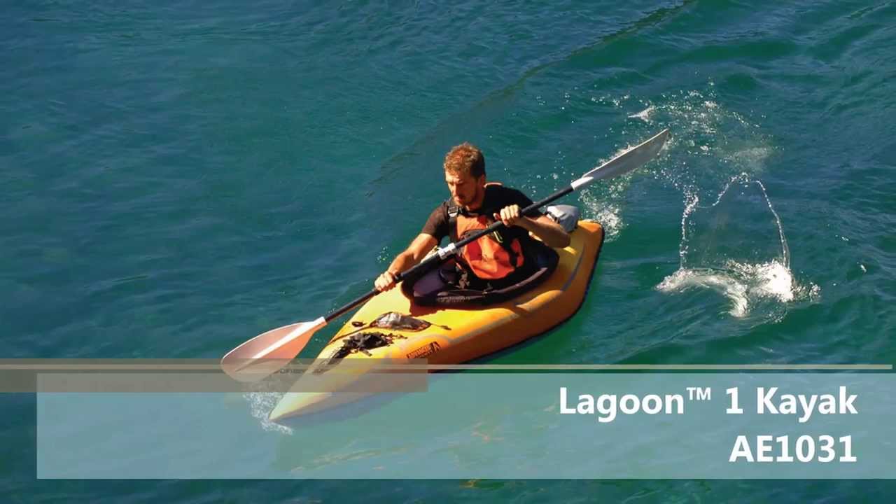 Advanced Elements Lagoon 1 TM orange AE1031-O inflatable 1-person kayak