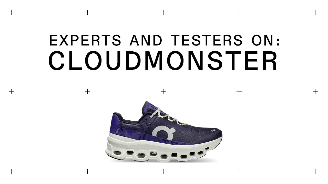 Women's running shoes On Cloudmonster undyed white/white