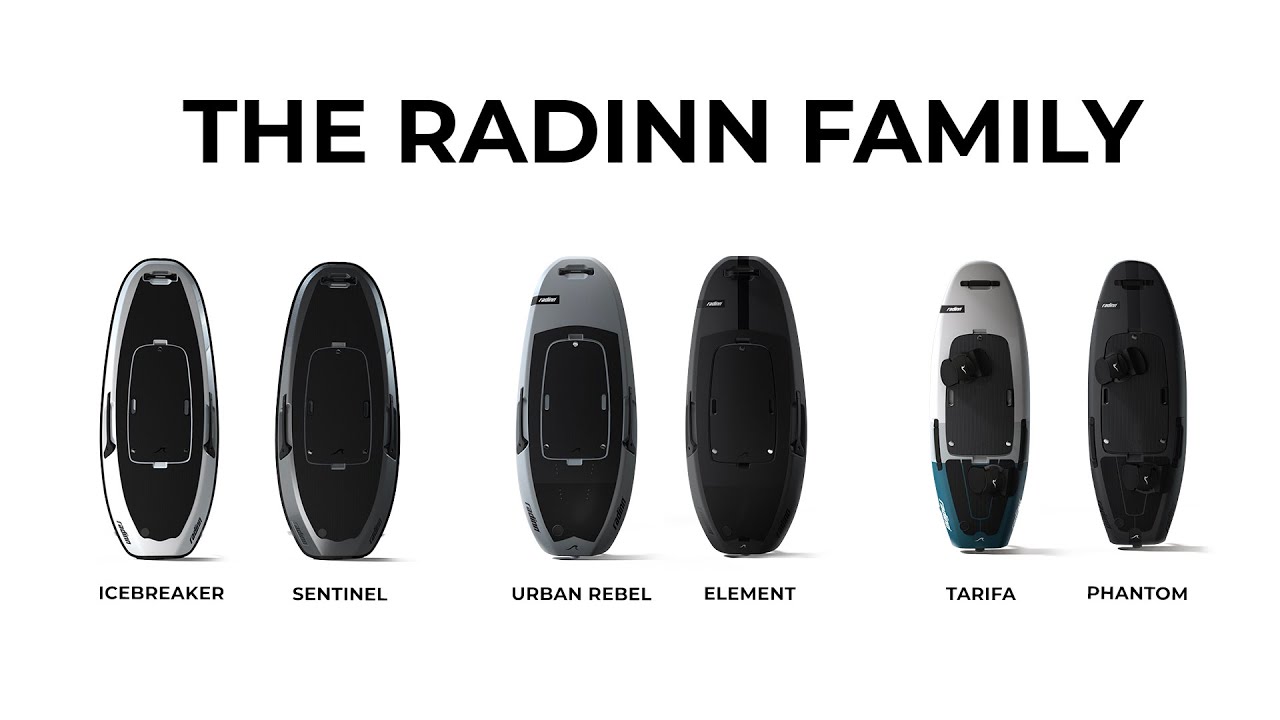 Radinn Freeride Element B kit G3 STD + EXT batpk electric board black 910085AA