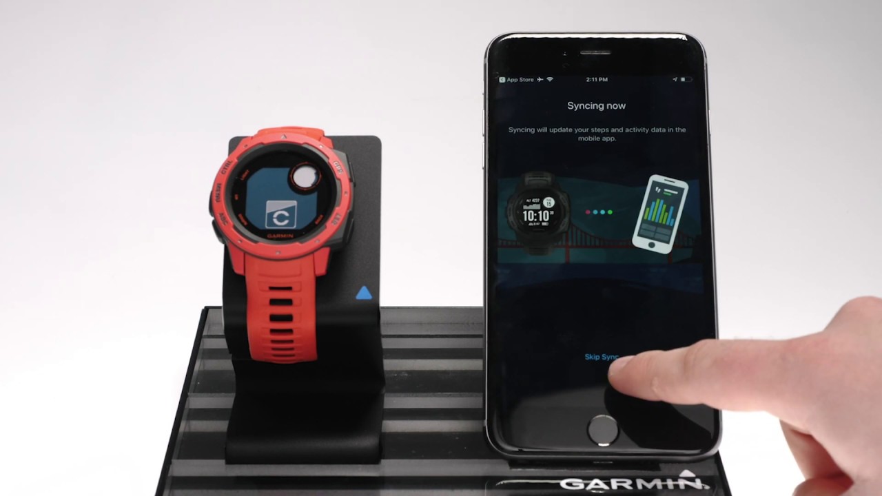 Garmin Instinct grey watch 010-02064-05