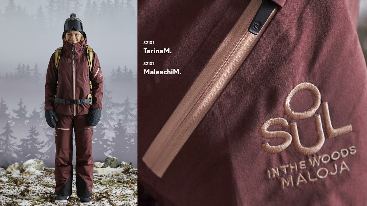 Women's ski trousers Maloja W'S MaleachiM brown 32102