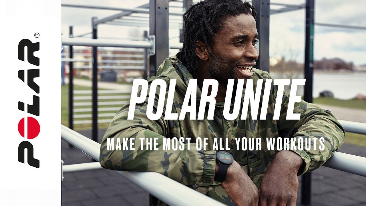 Polar Unite watch black
