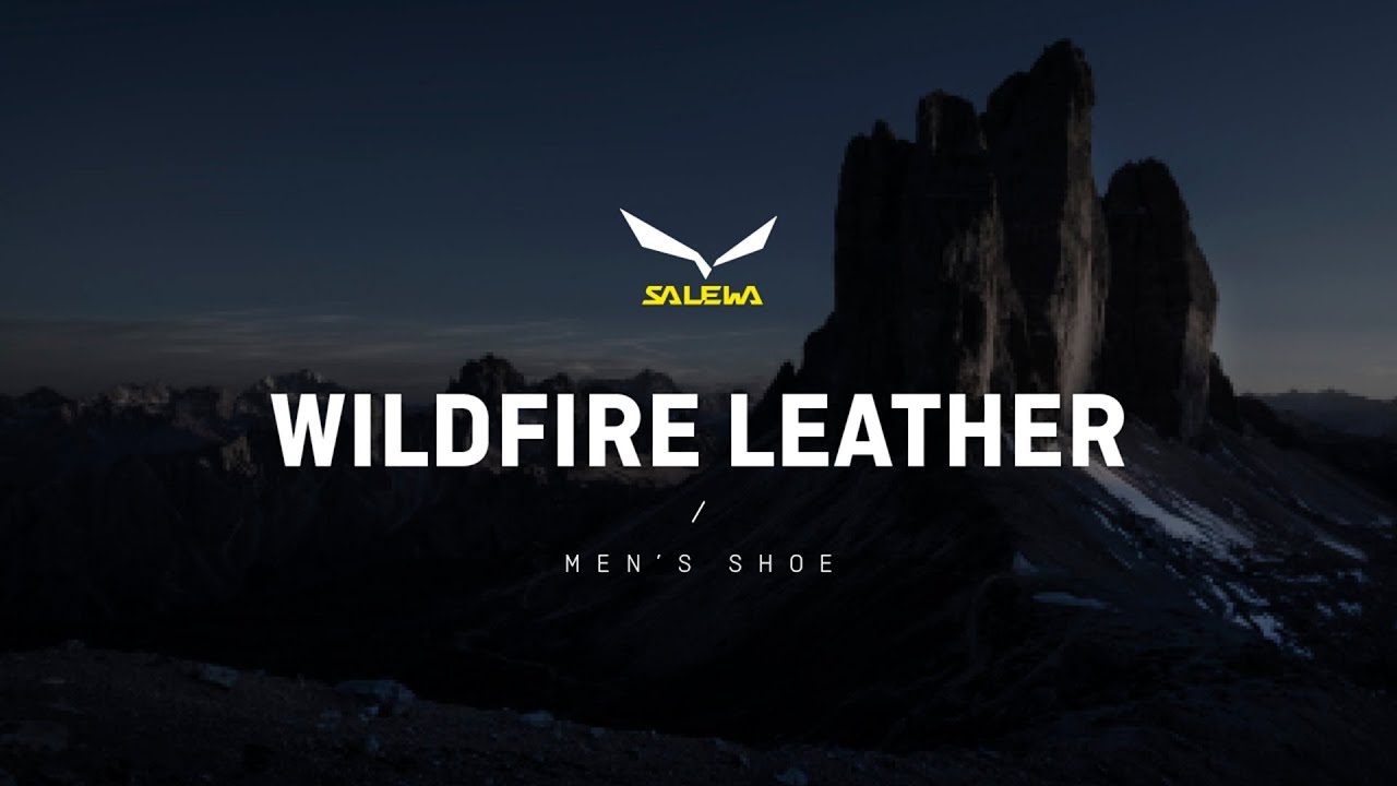 Salewa Wildfire Leather men's hiking boots black 00-0000061395