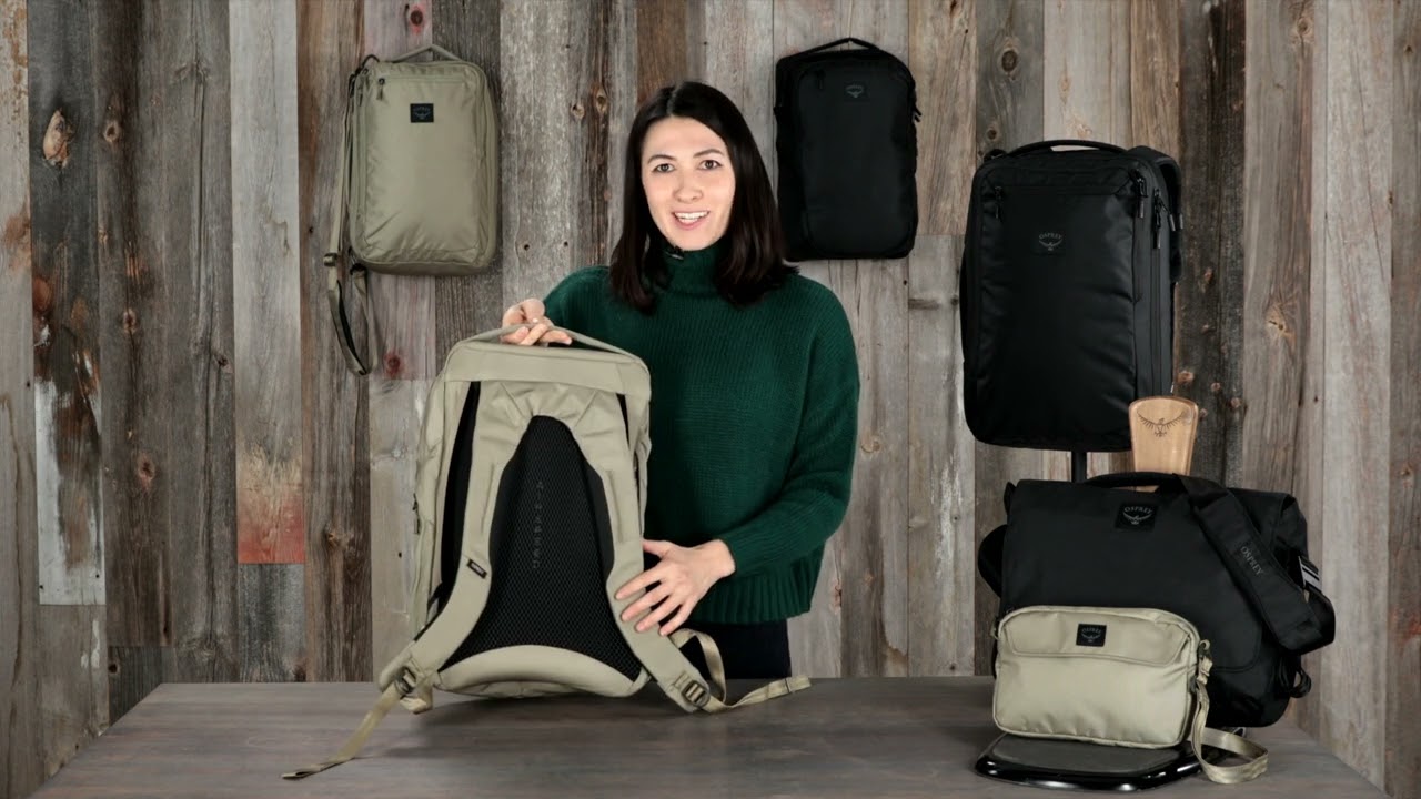 Osprey Aoede Airspeed 20 21 l tan concrete city backpack
