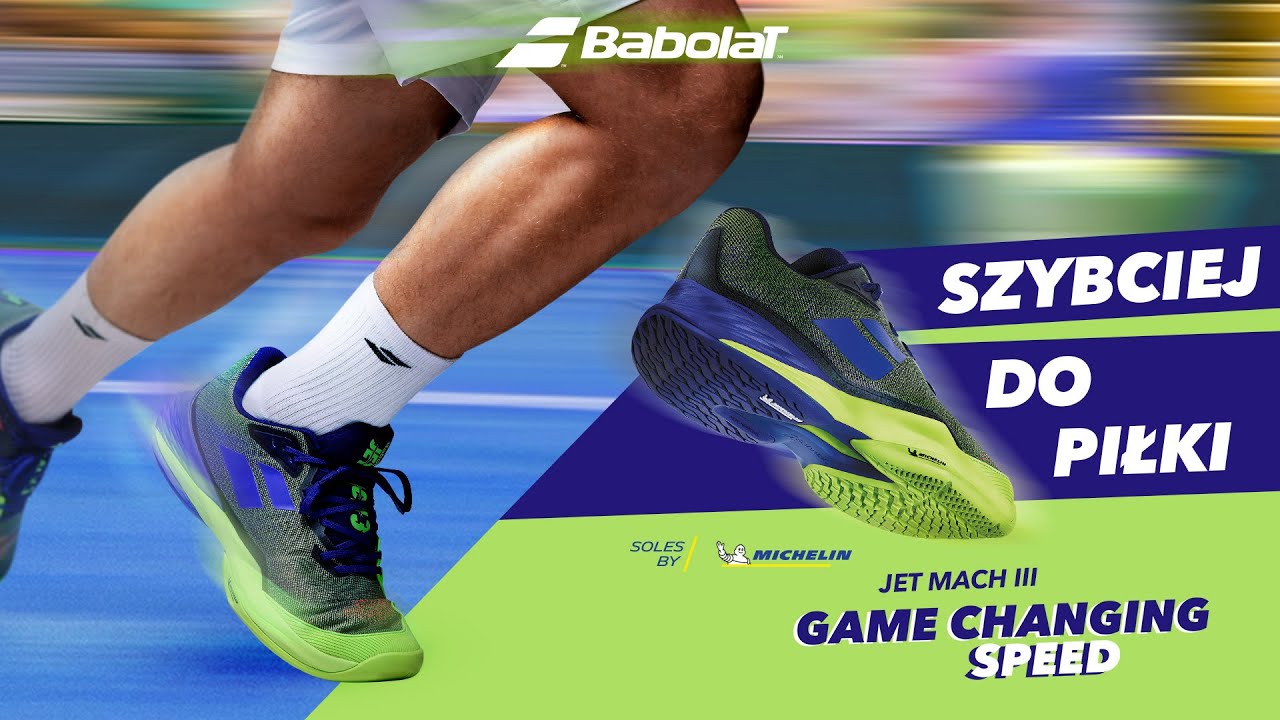 Babolat Jet Mach 3 All Court children's tennis shoes blue 33S23648