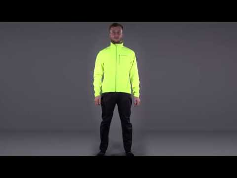 Men's cycling jacket Endura Hummvee Waterproof hi-viz yellow