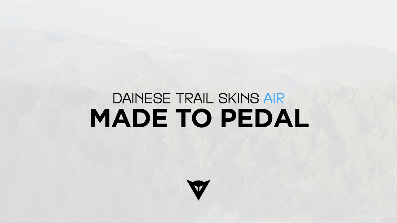 Bicycle knee protectors Dainese Trail Skins Air black
