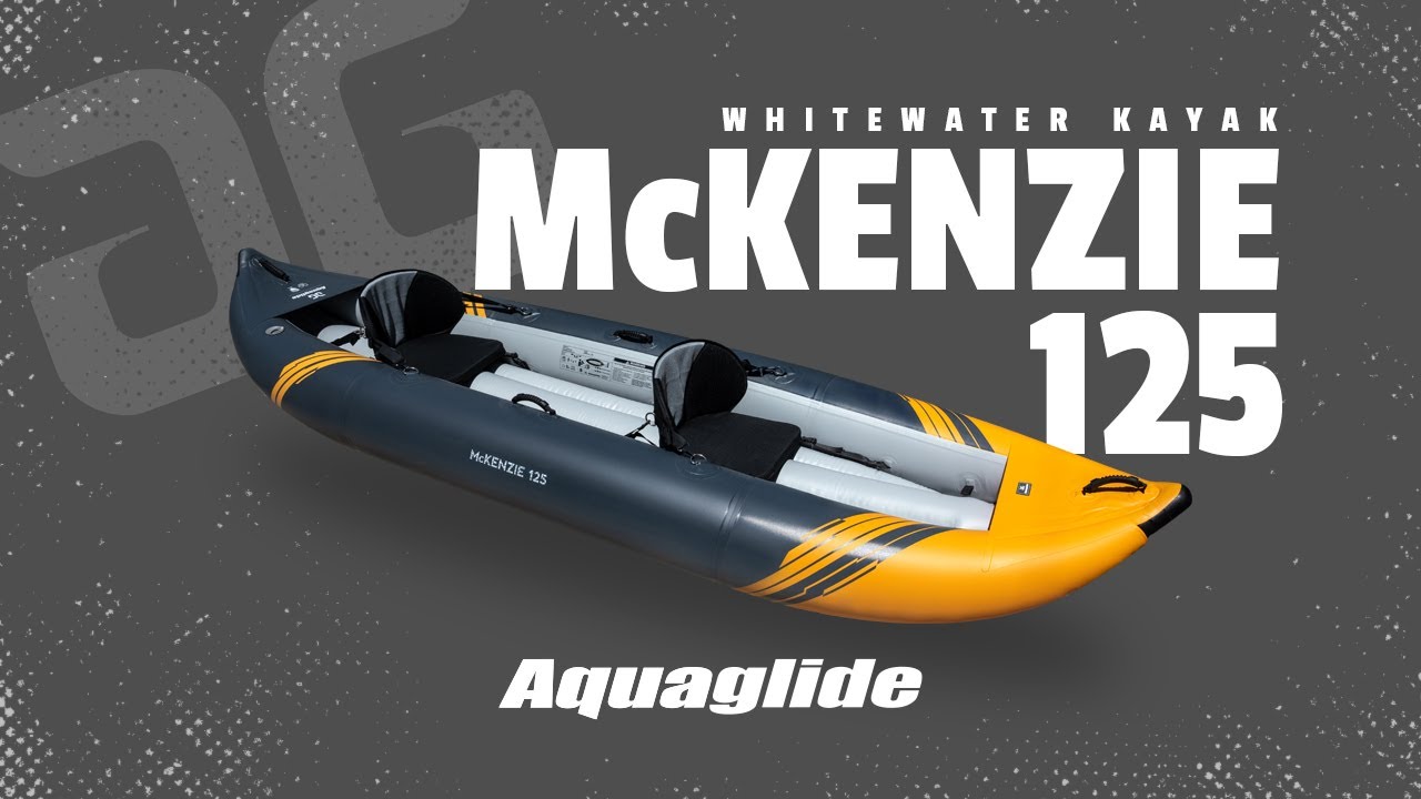 Aquaglide McKenzie 125 grey 584120129 2-person inflatable kayak