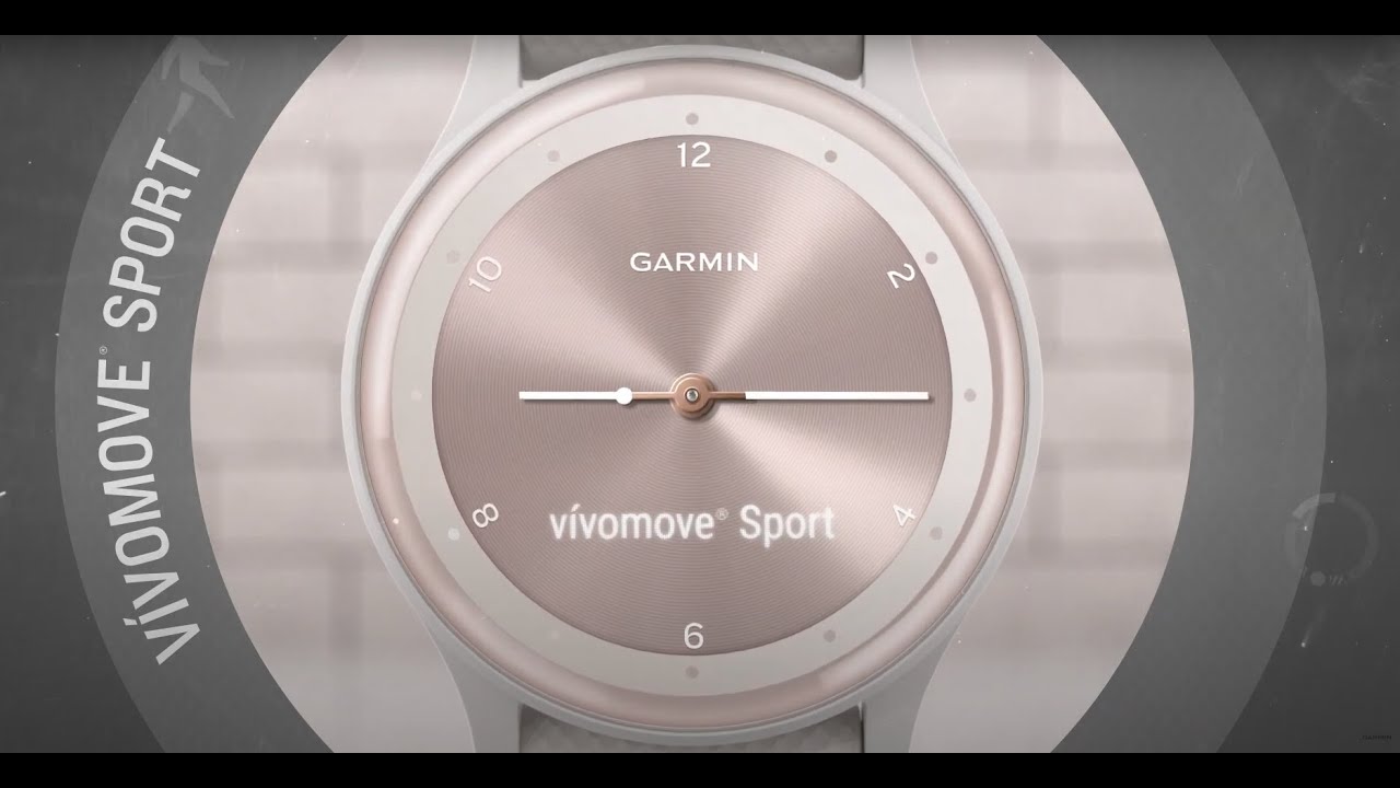 Garmin Vivomove Sport watch black 010-02566-00