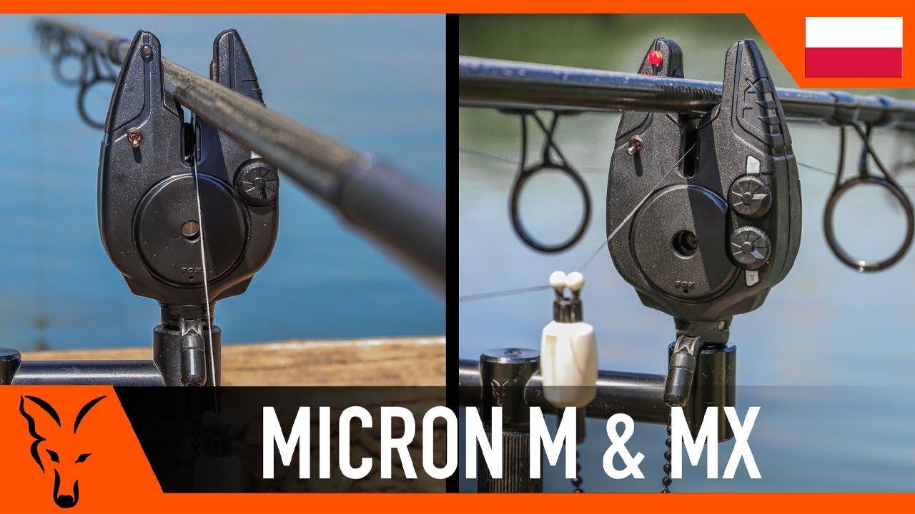 Fox International Micron MX 4 Rod Set black CEI193 fishing signals